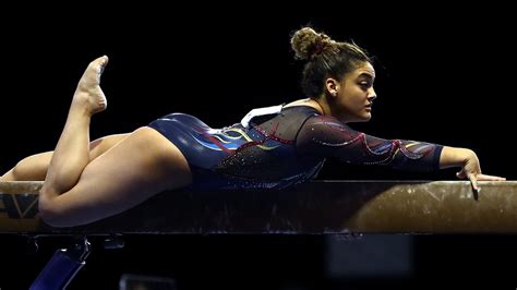 Laurie Hernandez Makes Joyful Return To Gymnastics At Winter Cup The