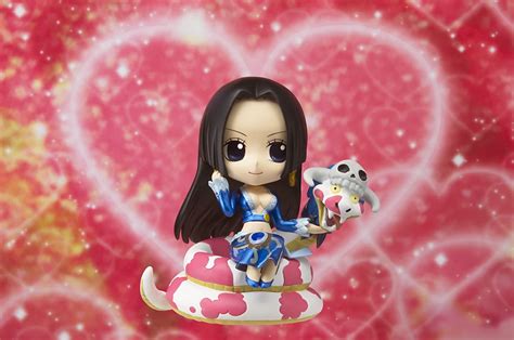 Bandai Tamashii Nations Boa Hancock With Salome One Piece Chibi Arts Ebay