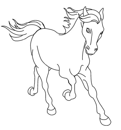Horse Coloring Pages Coloringlib