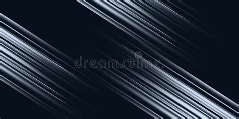Abstract White Stripe Diagonal Lines Light On Dark Blue Background