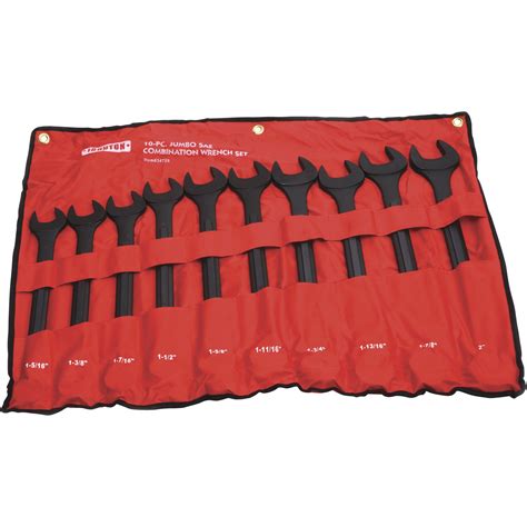 Ironton Jumbo Wrench Set — 10 Pc Sae Northern Tool Equipment