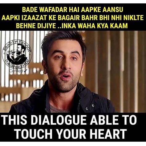 Pin By Mahnoor Mansoori On Ranbir My Love Bollywood Quotes Jokes Quotes Soul Quotes