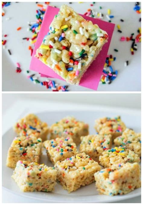 Are you interested in making birthday treats for someone's birthday party? 30 Amazingly Delicious Rice Krispie Treats Recipes for ...