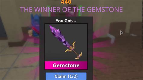 It is the chroma version of gemstone. THE WINNER OF THE SECOND GEMSTONE IN ROBLOX MM2! - YouTube