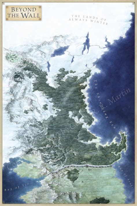 The Lands Of Ice And Fire The Maps Of Game Of Thrones