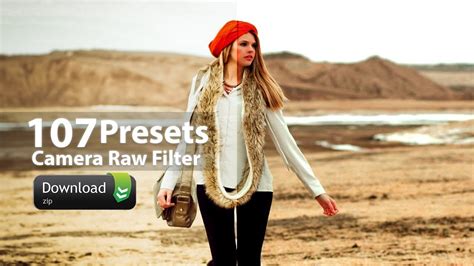 To view and select currently loaded preset libraries, click the panel menu icon. 107 Free Presets for Camera Raw Filter in Photoshop - YouTube