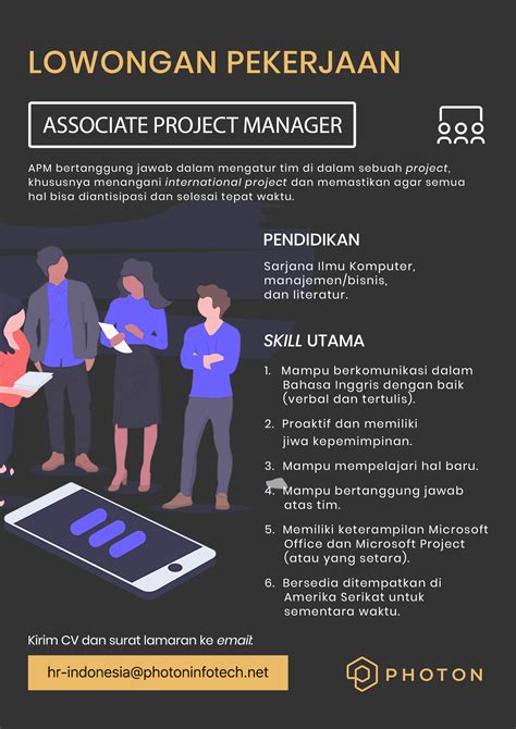 Lowongan Pekerjaan Photon Infotech – Universitas Bina Insani