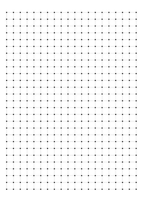 Dotted Grid Paper Free Printable
