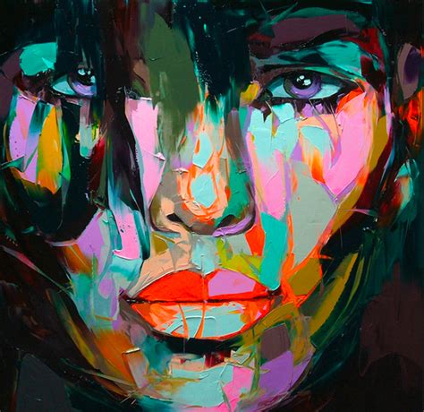 Colorful Face Art Painting Art Pictures Face Oil Painting