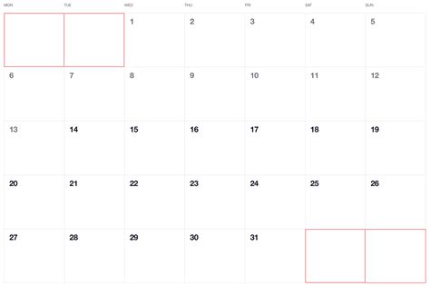 How To Make A Monthly Calendar With Real Data Css Tricks