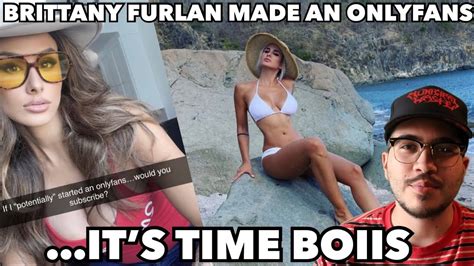 Brittany Furlan Finally Made An OnlyFans YouTube