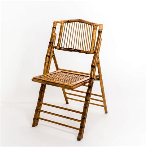 Bamboo folding chairs are made from rugged bamboo. Bamboo Folding Chair - The Event Rental Co.