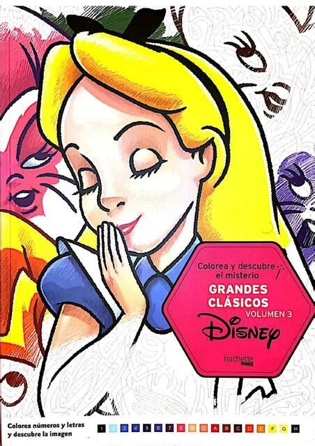 Libros Para Colorear Disney Colorea Y Descubre El Misterio