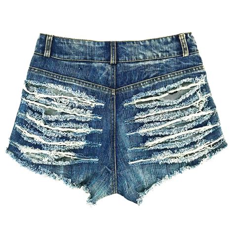 Summer Woman Pockets Denim Hotpants Female Sexy Jeans Booty Shorts Lady Night Club Hot Bottoms