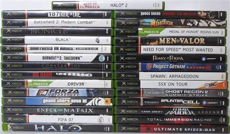 Xbox Lot Of 29 Different Games In Original Box Catawiki