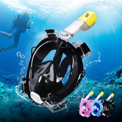 2017 Rkd Diving Mask Full Face Scuba Snorkel Diving Mask Underwater
