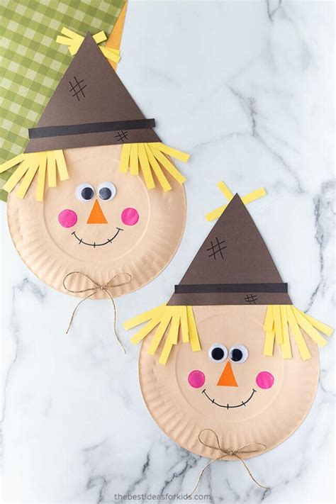 Paper Plate Scarecrow Craft The Best Ideas For Kids