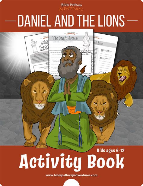 Daniel And The Lion Maze Worksheets