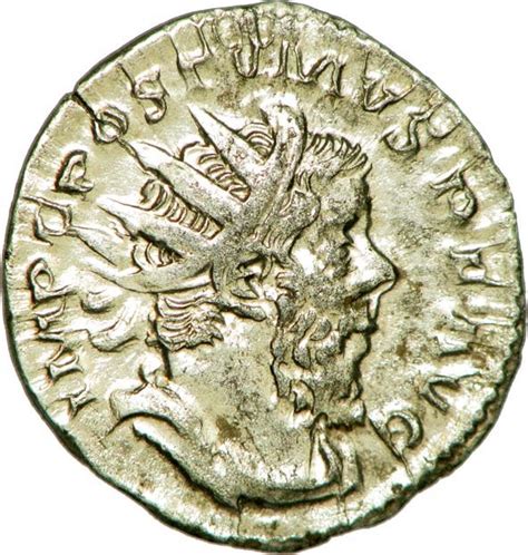Antoninianus Postumus Herc Pacifero Gallic Empire Numista