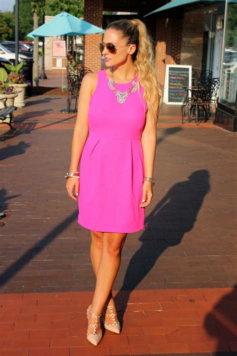 Bedazzles After Dark Outfit Post Hot Pink Monday