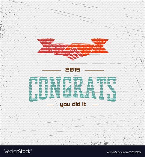 Congratulation Badges Cards And Labels For Any Use