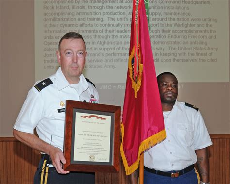 Joint Munitions Command Recognized For Excellence With Army Superior