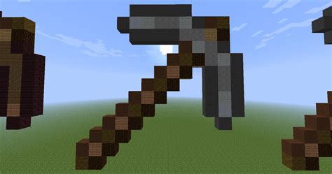 Minecraft Stone Pickaxe By Joelandjoel On Deviantart