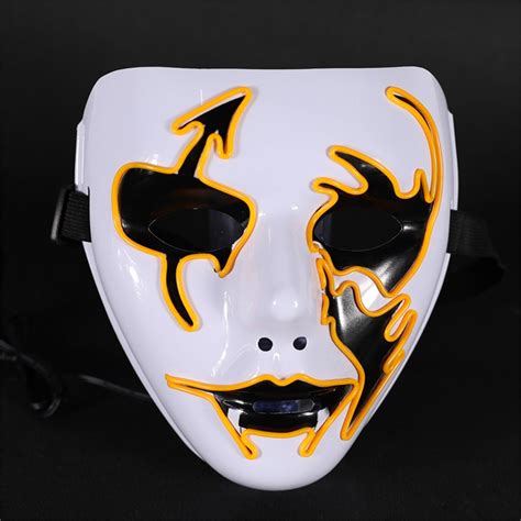 Light Up Flash Mask Led Arrow Face The Best Light Up Trainer Brand