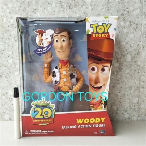 Jual Woody Talking Toy Story Movie Thinkway Toys 20th Anniversary New