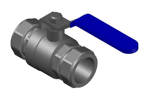 Ball Valve 3d Model Cgtrader