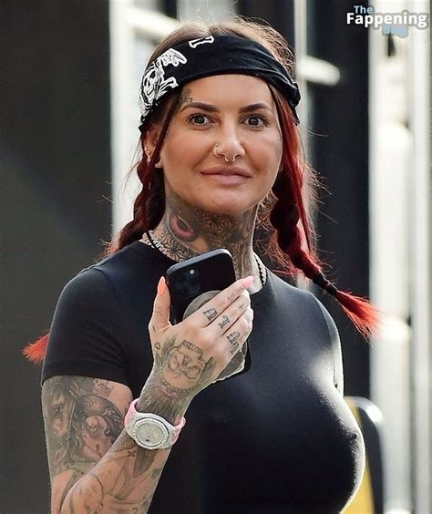 Jemma Lucy Shows Off Her Sexy Boobs Spotted Out With A Friend Out In