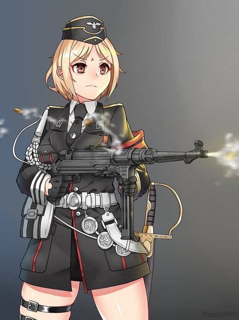 German Anime Soldier
