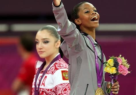 Gabby Douglas Of Us Wins All Around Gymnastics Title Giving Her 2nd Gold Cbs News