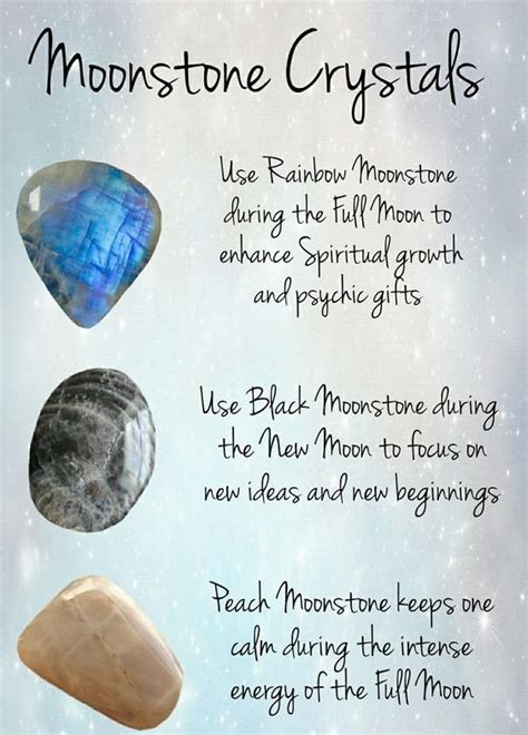 Moonstone Crystal Meaning Crystals Gemstone Healing Moonstone