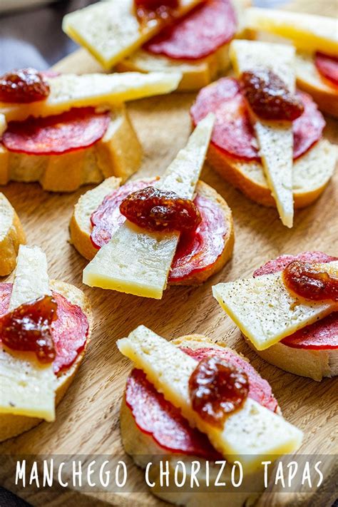 Manchego Cheese Tapas Recipe Appetizer Addiction