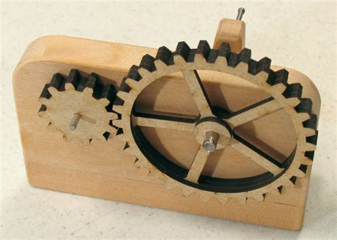 Laser Cutting Wooden Gears