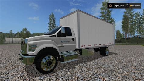 Farming Simulator 17 Box Truck Mods Youtube