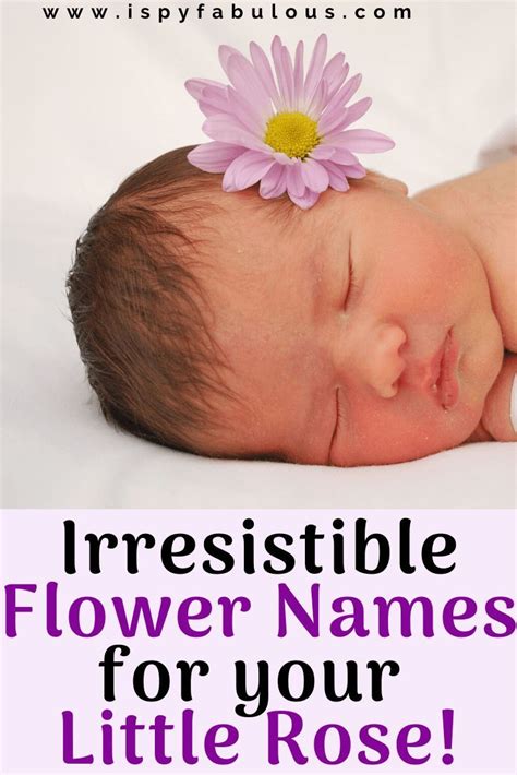 81 Gorgeous Flower Names For Girls