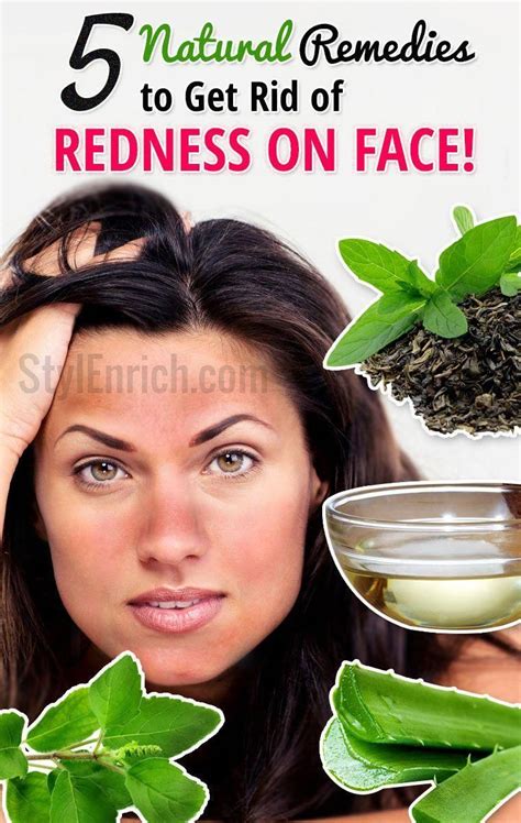 How To Get Rid Of Redness On Face Homemadefacials Redness On Face