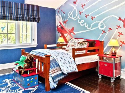 15 Cool Airplane Themed Bedroom Ideas For Boys Rilane