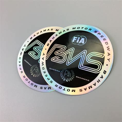 High quality custom hologram sticker with custom logo