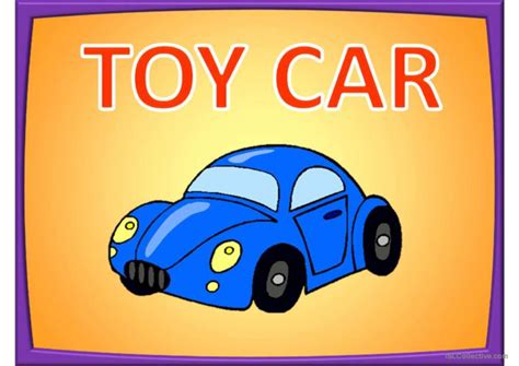 Toys Ppt Vocabulary Flashcards An English Esl Powerpoints