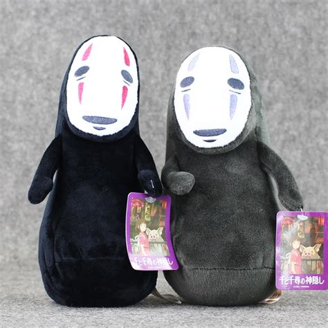 20cm Anime Spirited Away No Face Man Plush Toy Soft Stuffed Doll With Chains In Movies And Tv From