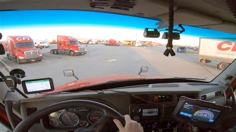 Cruising around the trucking terminal. Rookie Trucking Life. - YouTube
