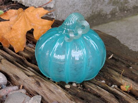 Teal Pumpkin - Seattle Art Glass Gallery & Glass Blowing Studio