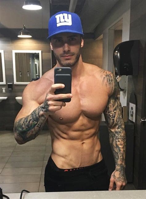 Guy Amateur Tattoo Mirror Selfie Eatlocalnz