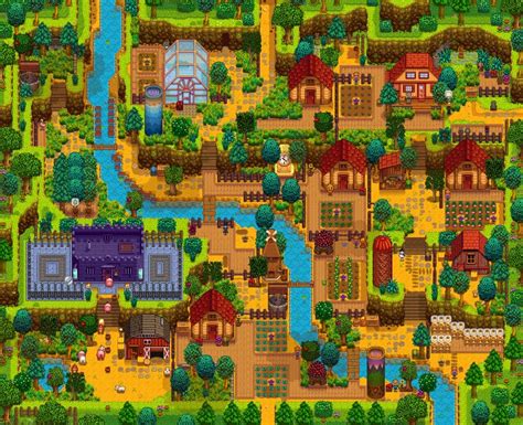 Simple Way To Four Corners Map Stardew Valley Layout