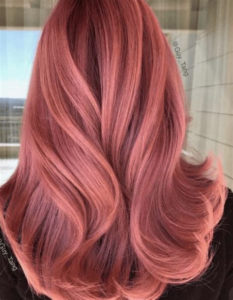 Gold Hair Colors Hair Color Rose Gold Ombre Hair Color Rose Hair Hair Inspo Color Hair