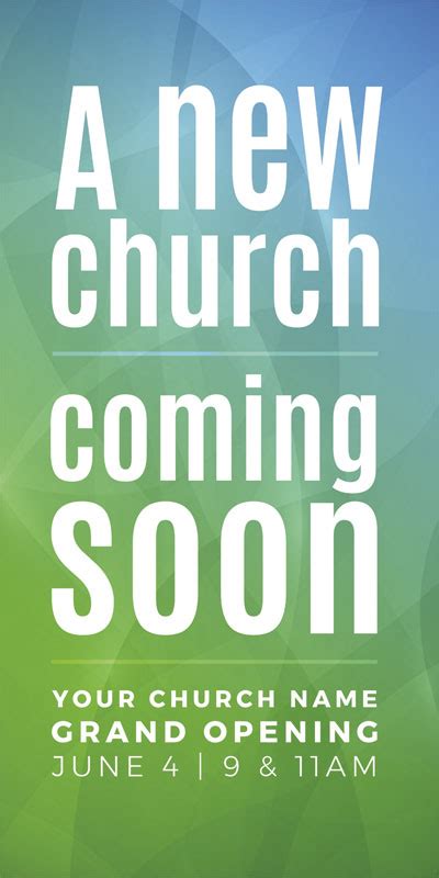 A New Church Postcard Church Postcards Outreach Marketing