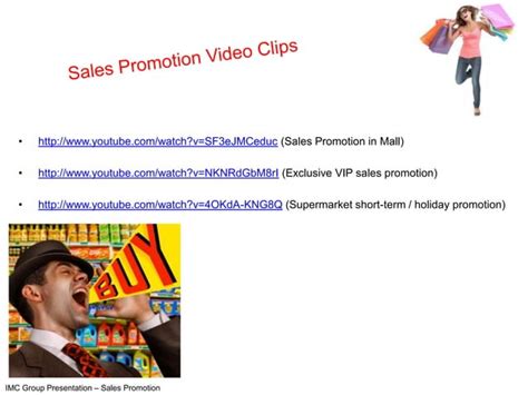 Sales Promotion Imc Group Presentation